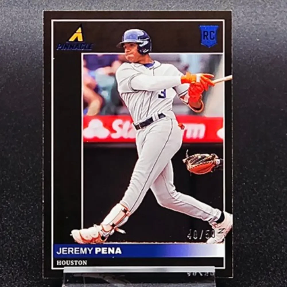 Jeremy Pena Pinnacle /50 Elite Revolution RC Houston Astros Star